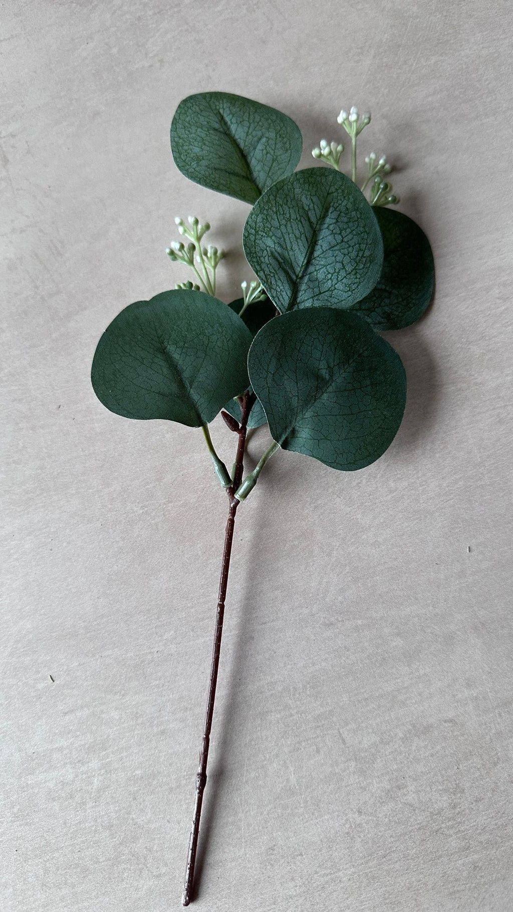 Green Faux Eucalyptus Stems