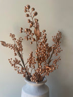 Rose Gold Faux Berry Branch