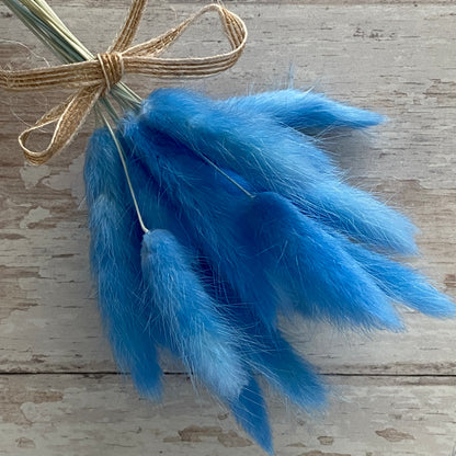 Cornflour Blue Bunny Tails