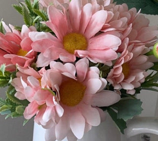 Pink Artificial Daisy Flowers