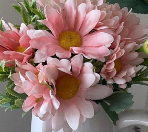 Pink Artificial Daisy Flowers