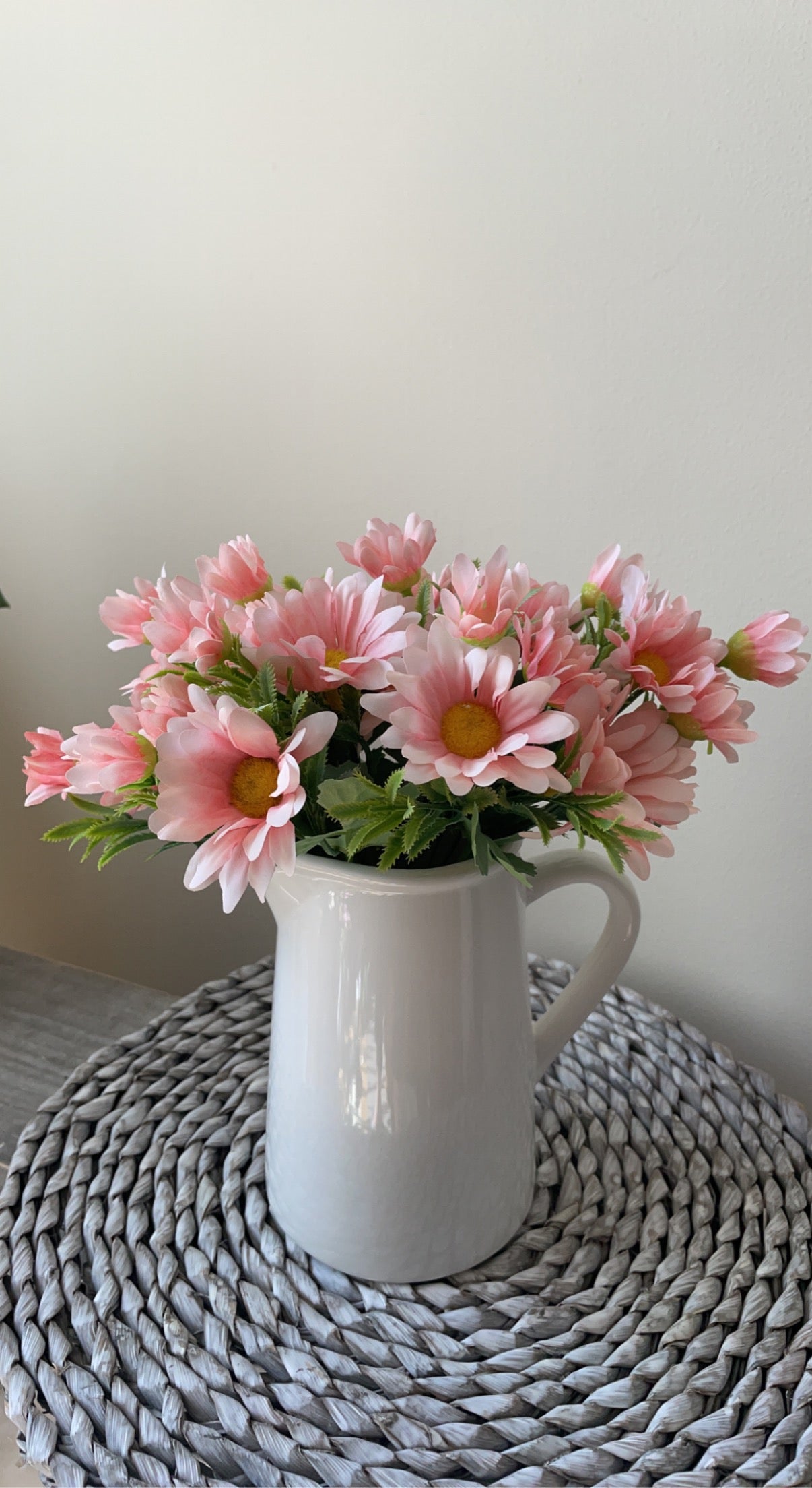 Pink Artificial Daisy Flowers